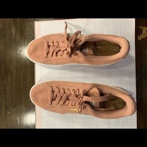 Puma suede shoes